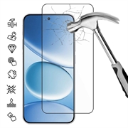 Protecteur d'écran Xiaomi Poco M8/Redmi Note 15 5G en verre trempé Couverture complète - 9H - Bord noir