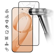 Protecteur d'écran Xiaomi Redmi K90/Poco F8 Pro en verre trempé Couverture complète - 9H - Bord noir