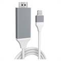 Adaptateur AV Full HD Lightning vers HDMI - iPhone, iPad, iPod - Blanc