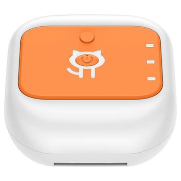 G01 Traceur d\'animaux de compagnie en temps réel et étanche - Orange