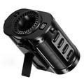 Ventilateur portable G30 avec batterie externe et lampe LED - 15 000 tr/min - Noir