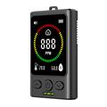 Détecteur de monoxyde de carbone GC300 Mini 4-en-1 - Moniteur de CO, de gaz combustibles, de température et d'humidité