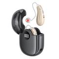 Appareil auditif rechargeable GM-362 RIC pour personnes âgées - Beige / Noir