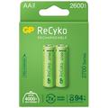 GP ReCyko 2700 Piles AA rechargeables 2600mAh