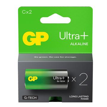 Piles GP Ultra+ G-Tech LR14/C - 2 pièces