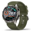 GT45 Outdoor Smartwatch avec langue danoise - Écran HD 1.6" - Vert