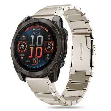 Garmin Fenix 5/6/6 Pro/7/8/E Tech-Protect SteelBand Bracelet en acier inoxydable - 43mm