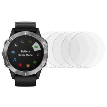 Protecteur d’Écran Garmin Fenix 6/6 Pro en Verre Trempé - 5 Pièces.