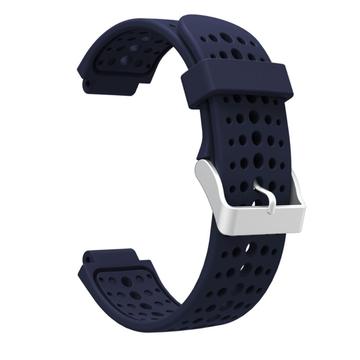 Bracelet Garmin Forerunner 220/230/235/620/630/735 en Silicone Souple - Bleu Foncé