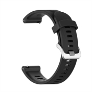 Bracelet Garmin Forerunner 245/645 en Silicone Souple - Noir