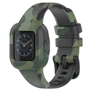 Bracelet Garmin VivoFit Jr. 3 en Silicone Souple - Vert camouflage