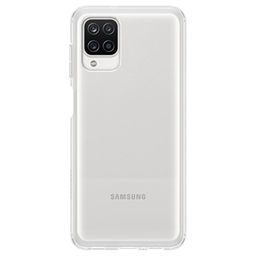 Coque Samsung Galaxy A12 Soft Clear Cover EF-QA125TTEGEU