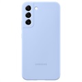 Coque Samsung Galaxy S22+ 5G en Silicone EF-PS906TLEGWW (Emballage ouvert - Acceptable) - Bleu Ciel