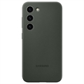 Coque Samsung Galaxy S23 5G en Silicone EF-PS911TGEGWW - Vert