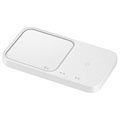 Chargeur Sans Fil Duo Samsung Super Fast EP-P5400BWEGEU (Emballage ouvert - Excellent) - Blanc