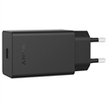 Chargeur de Voyage Rapide USB-C Sony XQZ-UC1 - 30W - Bulk - Noir