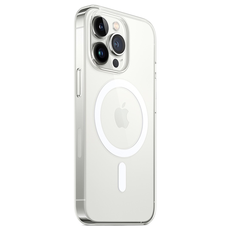 Coque magnétique transparente cool pour iPhone 13 Pro Max
