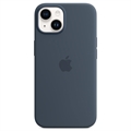Coque iPhone 14 en Silicone avec MagSafe Apple MPRV3ZM/A - Bleu Orage