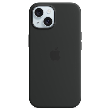 Coque iPhone 15 en Silicone avec MagSafe Apple MT0J3ZM/A - Noir