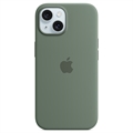 Coque iPhone 15 en Silicone avec MagSafe Apple MT0X3ZM/A - Cyprès