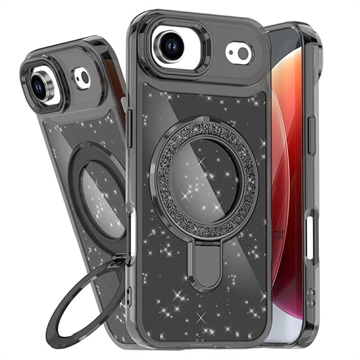 Coque hybride pailletée iPhone Air avec Kickstand - Compatible MagSafe