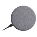 Chargeur Rapide Sans Fil Qi Goobay 10W - Gris