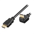 Câble HDMI Haute Vitesse avec Ethernet Goobay à Angle Droit 270°