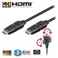 Câble HDMI Haute Vitesse avec Ethernet Goobay - Rotative