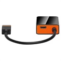 Goobay SlimPort / VGA Adapter - 1920x1200, 0.2m - Black / Orange