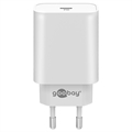 Chargeur Mural Universel USB-C Goobay - PD, 45W - Blanc