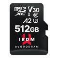 Goodram IRDM Carte mémoire MicroSDXC Class 10 UHS-I/U3 - 512GB