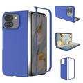 Coque Google Pixel 10 Pro Fold en Plastique Caoutchouté - Bleue