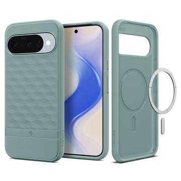Coque Hybride Google Pixel 10/10 Pro Spigen Parallax Mag - Vert sauge
