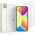 Protecteur d'écran Google Pixel 9/9 Pro/10/10 Pro Tech-Protect Glass Fit+ - 2 Pcs. - Clair