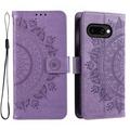 Étui Portefeuille Google Pixel 10a Mandala Série - Violet