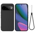 Coque Google Pixel 11 en silicone liquide avec dragonne