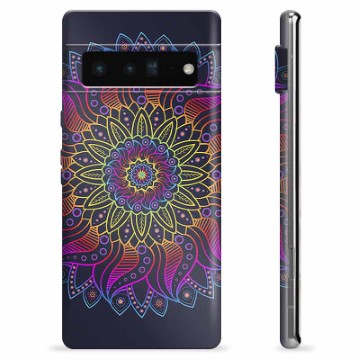 Coque Google Pixel 6 Pro en TPU - Mandala Coloré