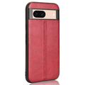 Coque Hybride Google Pixel 8a Revêtu - Rouge