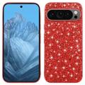 Coque Hybride Google Pixel 9/9 Pro - Série Glitter - Rouge