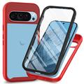 Coque Google Pixel 9 Pro XL - Série 360 Protection - Rouge / Claire