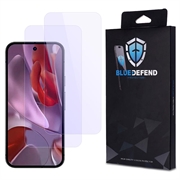 Protection d'écran Google Pixel 9a en verre trempé BlueDefend Anti-Blue Light - 2 Pcs.