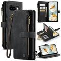 Étui Portefeuille Google Pixel 9a Multifonctionnel Caseme C30 - Noir