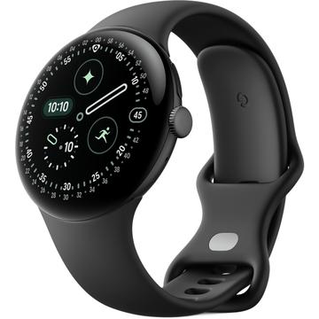 Google Pixel Watch 4 45mm GA09962-EU - Noir / Obsidienne