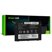 Batterie Green Cell - Lenovo ThinkPad E480, E580, E590 - 4100mAh