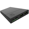 Batterie Externe 10000mAh Green Cell PowerPlay10 - USB-C PD, 2x USB-A - Noir