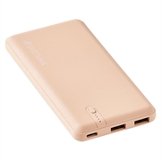 Banque d'alimentation GreyLime Ocean - 10000mAh, 10.5W - Sable chaud