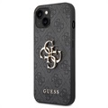 Coque Hybride iPhone 14 Plus Guess 4G Big Metal Logo - Grise