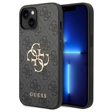 Coque Hybride iPhone 15 Guess 4G Big Metal Logo