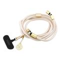 Guess 4G Charm Bandoulière et câble USB-C - 1.5m - Beige