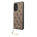 Coque Hybride Samsung Galaxy A53 5G Guess 4G Charms Collection - Marrone